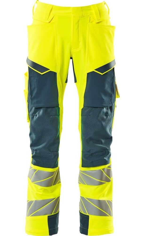 MascotHosemitKnietaschenAccelerateSafe19079-511Hi-visGelbDunkelpetroleum-C4676