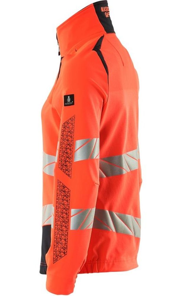 MascotDamenJackeAccelerateSafe19008-511Hi-visRotSchwarzblau-XXL