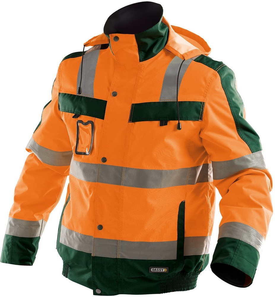 DassyWarnschutzWinterjackeLimaPES70NeonorangeFlaschengrn-4XL