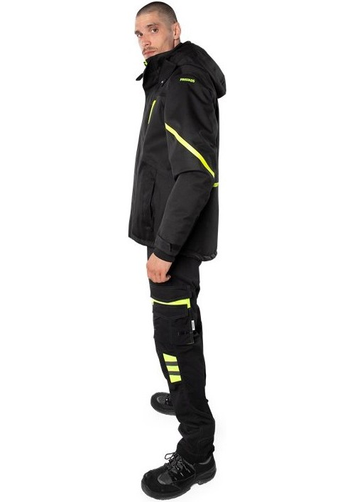 FristadsAirtechWinterjacke4058GTCSchwarzGelb