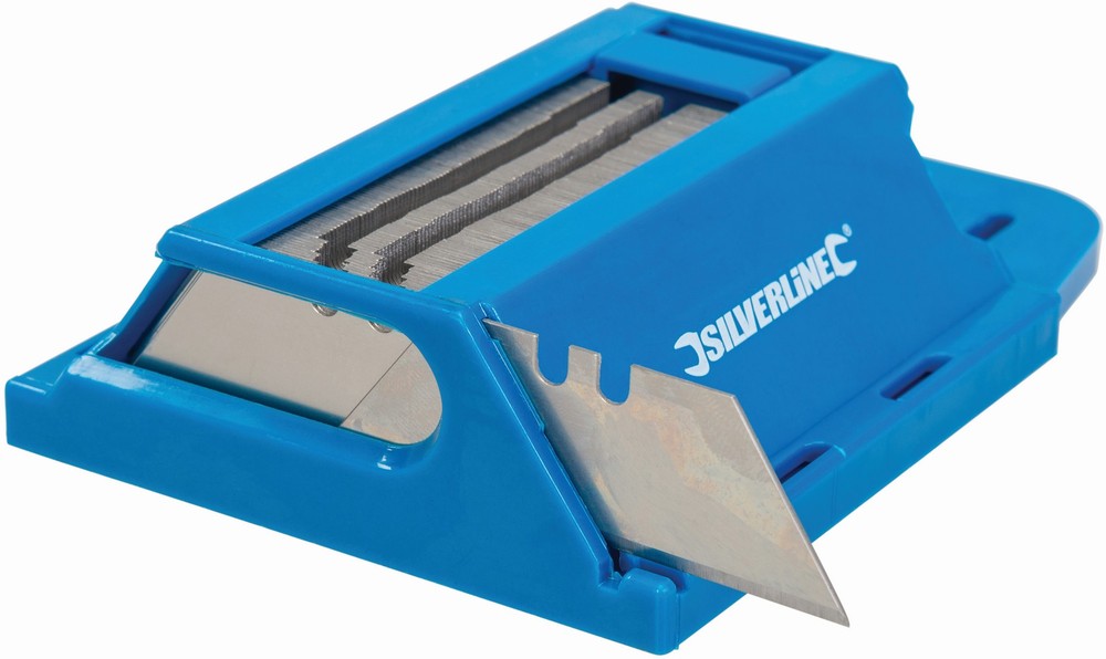 SilverlineTrennwerkzeugTrapezklingenfrTeppichmesser06mm100er-Pckg