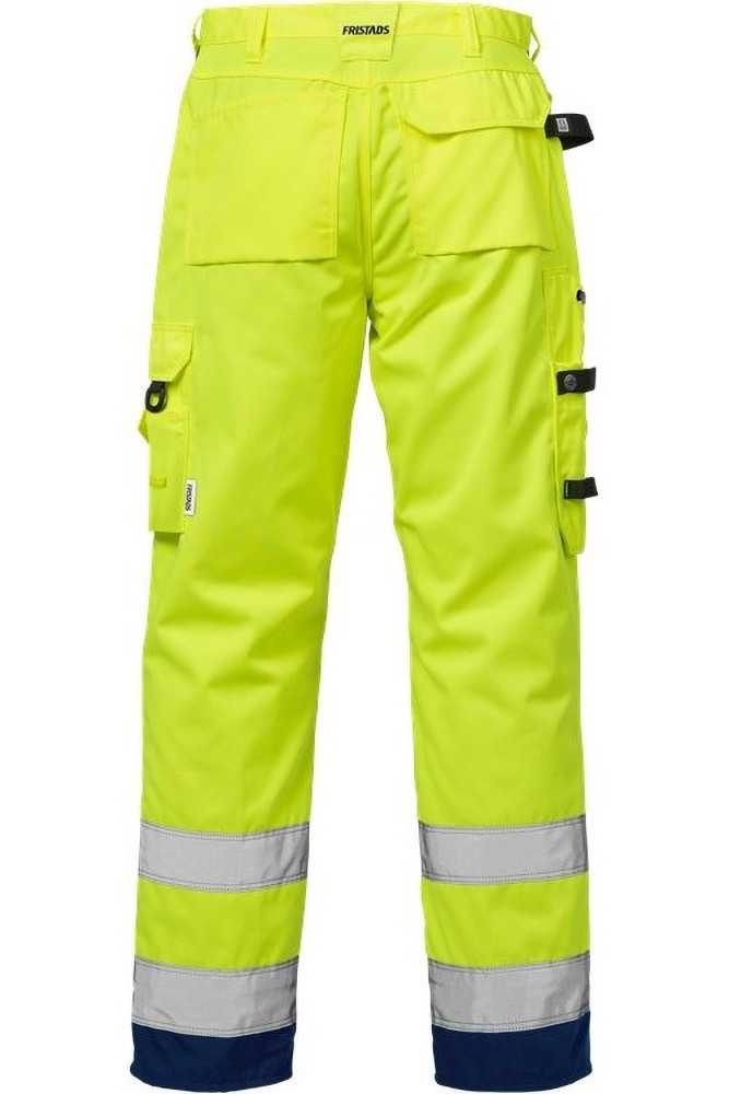 FristadsWarnschutz-HoseHighVisHandwerkerhoseKl22025PLUWarnschutz-GelbMarine