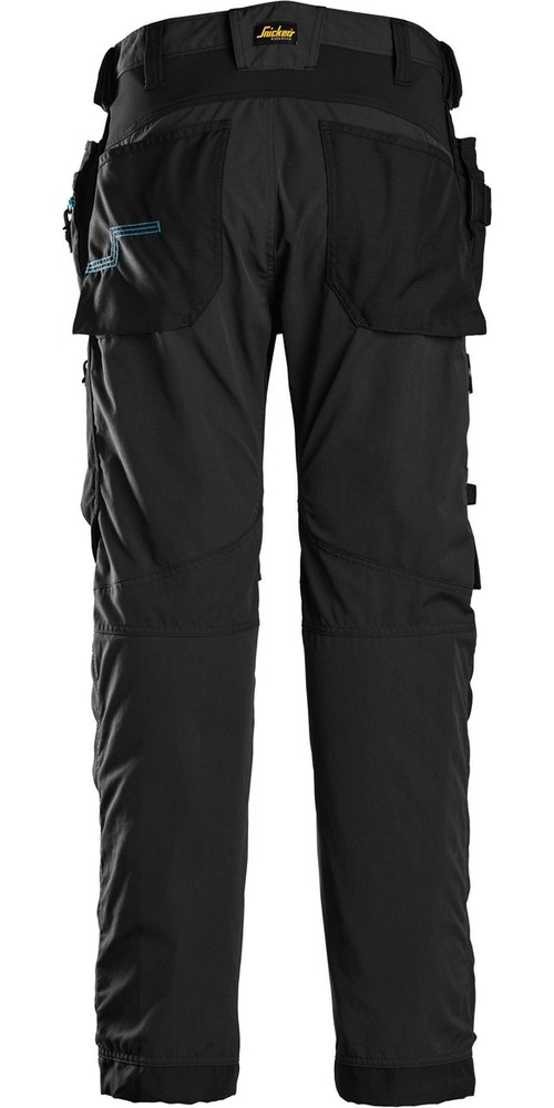 SnickersWorkwearLiteWork375ArbeitshosemitHolstertaschenSchwarz