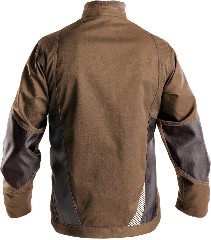 DassyArbeitsjackeAtomPESCO63LehmbraunAnthrazitgrau-4XL