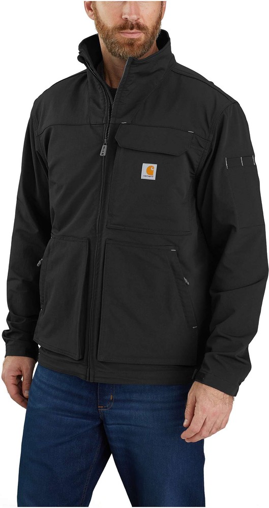 CarharttJackeSuperDuxMock-NeckJacketBlack