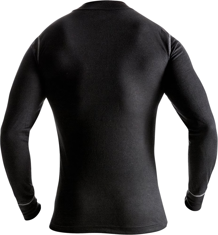 FristadsLongsleeveZipper-T-ShirtLangarm789OFSchwarz