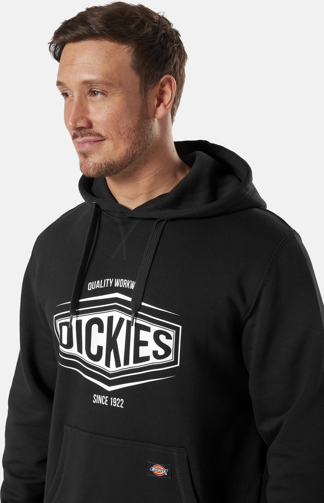 DickiesHerrenSweatshirtRockfieldHoodieBciBlack