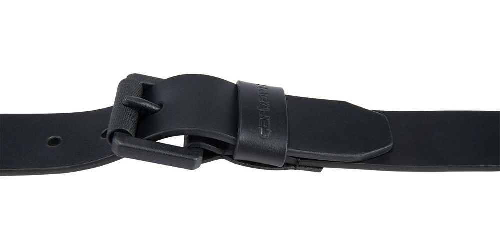 CarharttGrtelBridleLeatherRollerBuckleBeltA0005562BlackCoal-W34