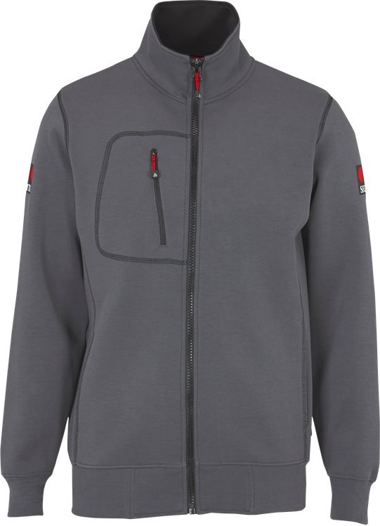 FristadsZipper-SweatshirtAcodeSweatjacke1747DFDunkelgrau
