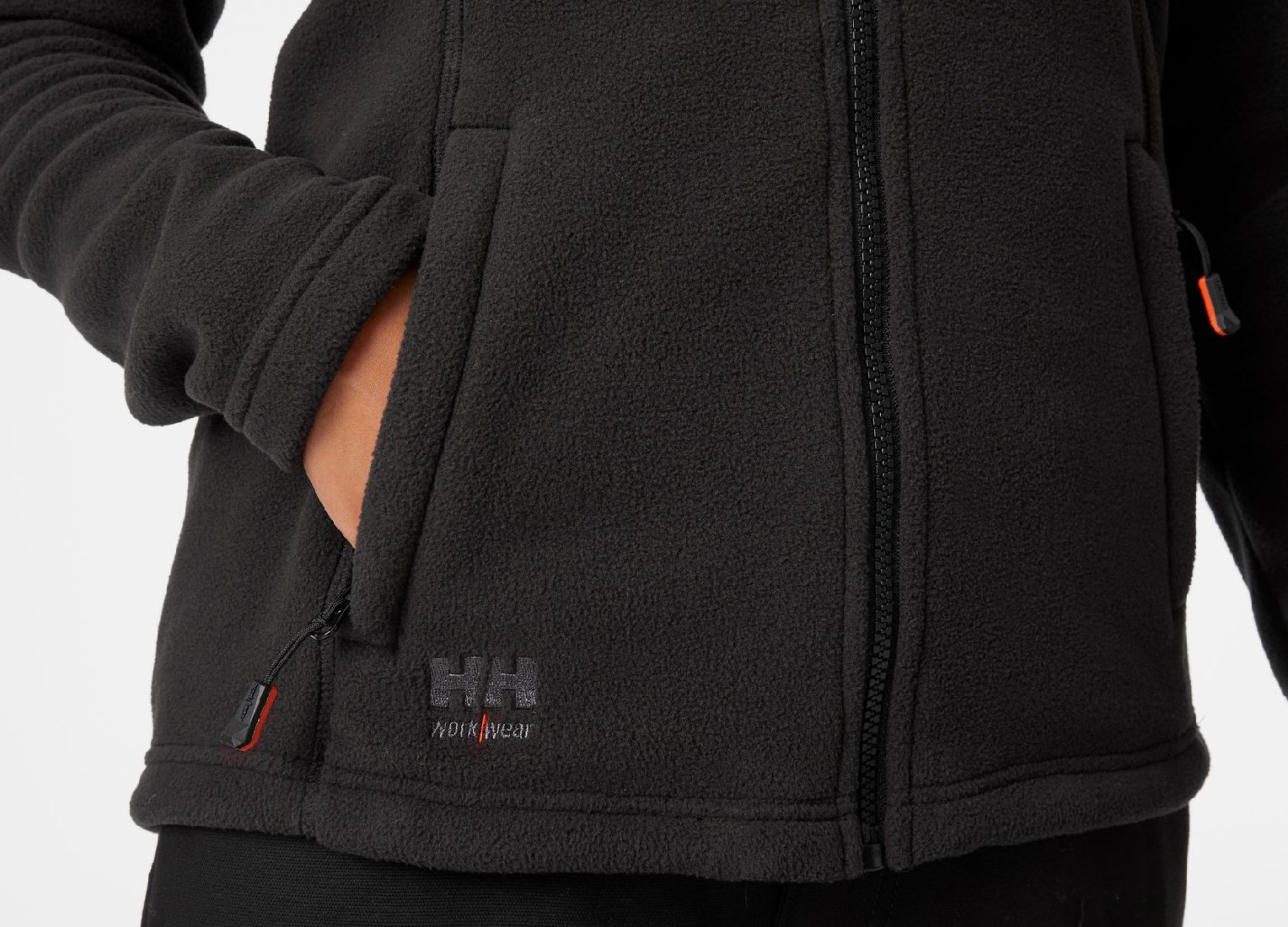 HellyHansenDamenJackeLunaFleeceJacketBlack