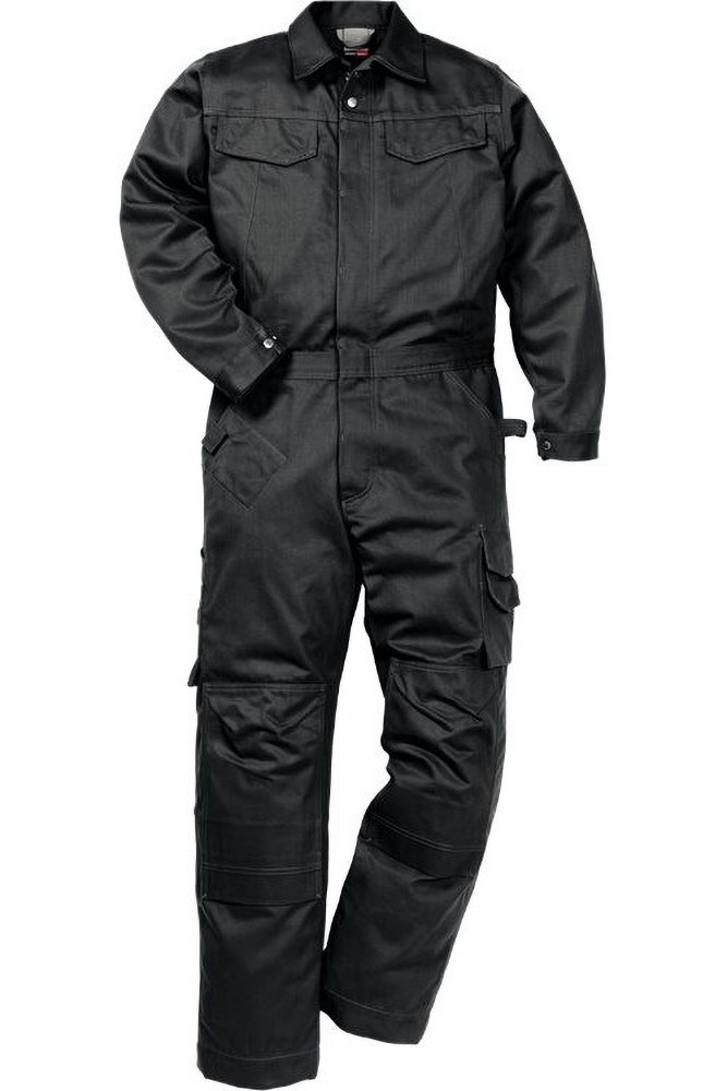 KansasIndustrie-OverallIconOneBaumwoll-Overall8112KCmitKnietaschenSchwarz-S