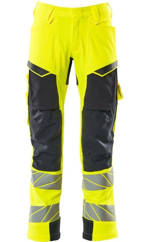 MascotHosemitKnietaschenAccelerateSafe19079-511Hi-visGelbSchwarzblau-C4676