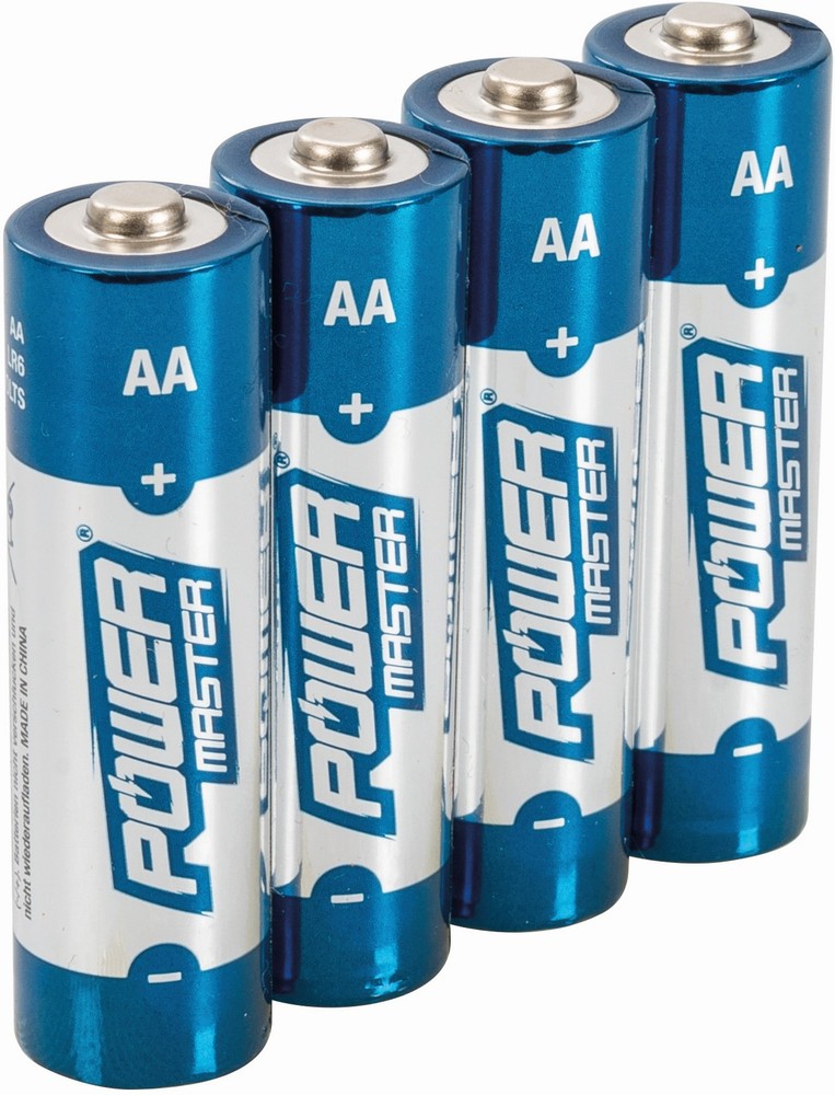 PowermasterBatterienAA-Super-Alkali-BatterienLR64er-Pckg4er-Pckg