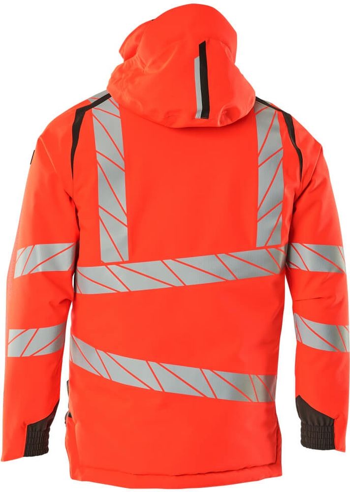 MascotWinterjackeAccelerateSafe19035-449Hi-visRotDunkelanthrazit-XXL