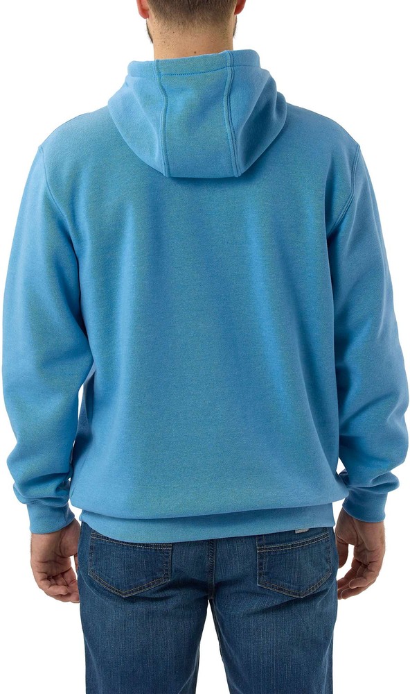 CarharttSignatureLogoSweatshirtBlueLagoonHeather