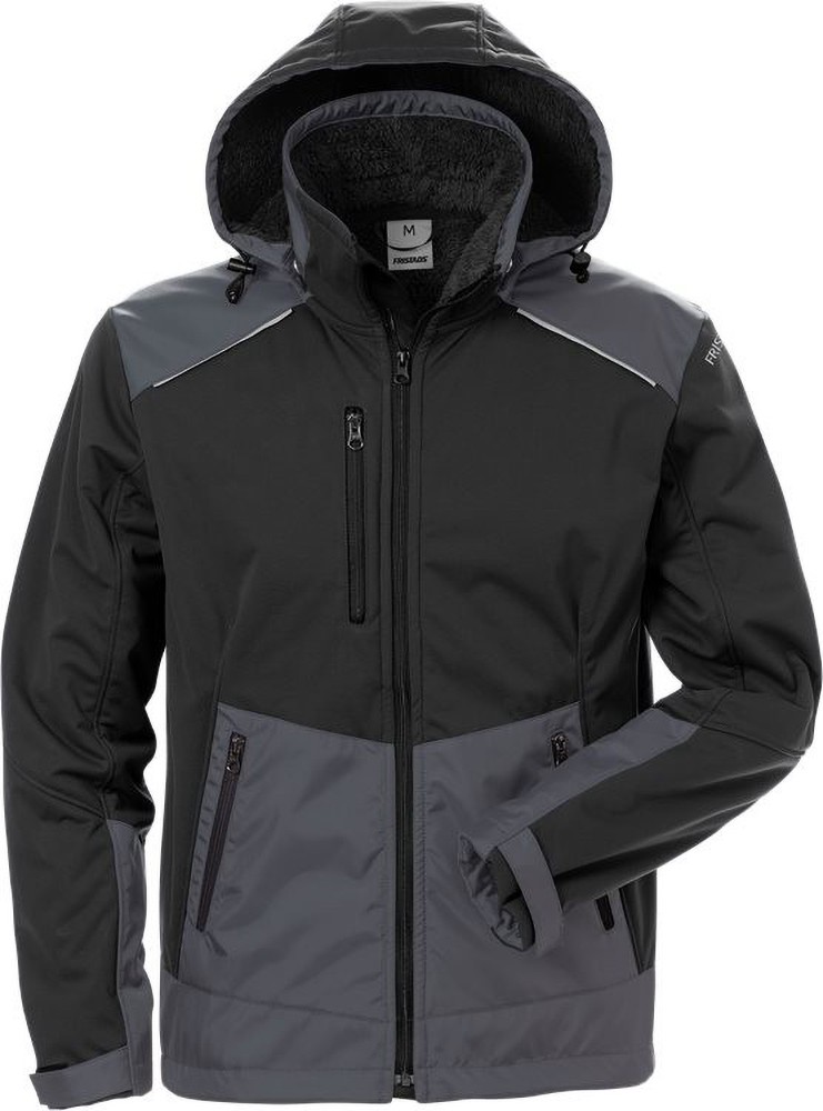 FristadsSoftshell-Winterjacke4060CFJSchwarzGrau-XS