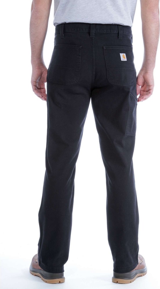CarharttHerrenHoseStretchDuckDungareeBlack