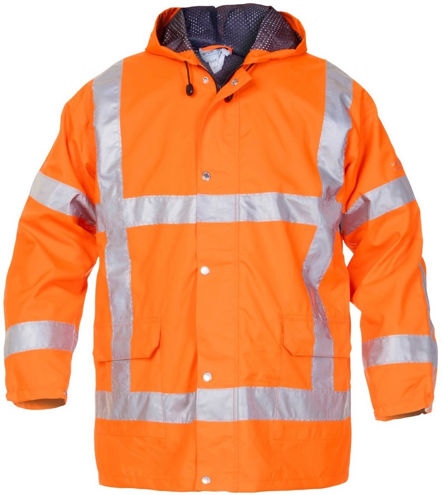 HydrowearArbeitsjackeRegenjackeUitdamNeonorange-3XL