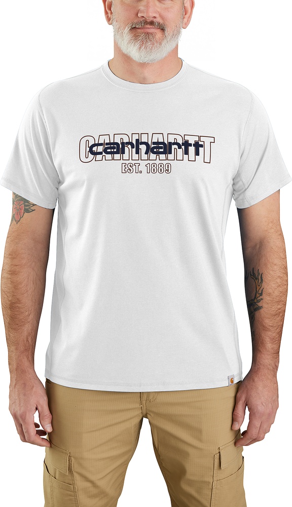 CarharttForceSSLogoGraphicTshirt106653Malt-XXL
