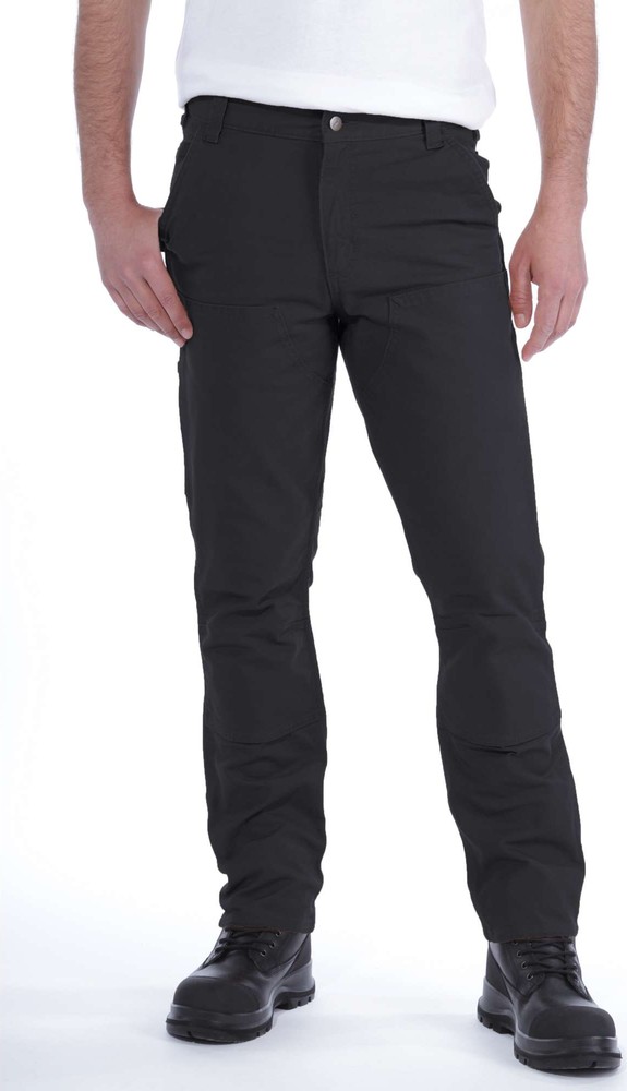 CarharttHerrenHoseStretchDuckDoubleFrontBlack