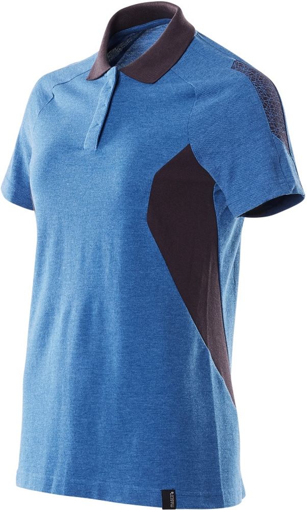 MascotDamenPolo-ShirtAccelerate18393-961AzurblauSchwarzblau-XXL