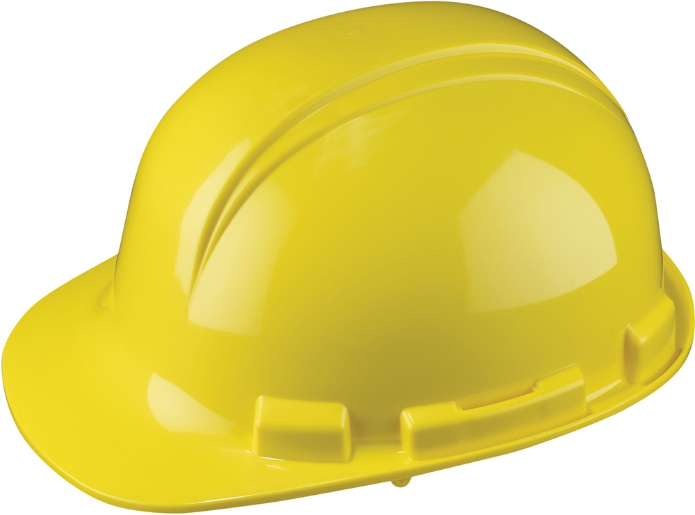 EdgeKopfschutz4PunktHelmMitStiftverschlussSweibandE-59E-59Gelb