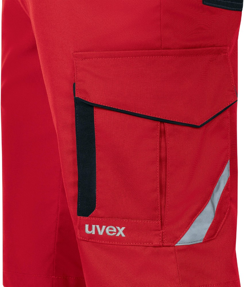UvexArbeitshoseBermudaShortsSuXXeedIndustryRot