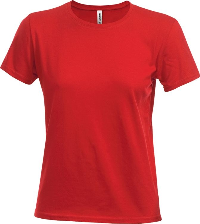 FristadsKurzarmT-ShirtAcodeT-ShirtDamen1917HSJRot