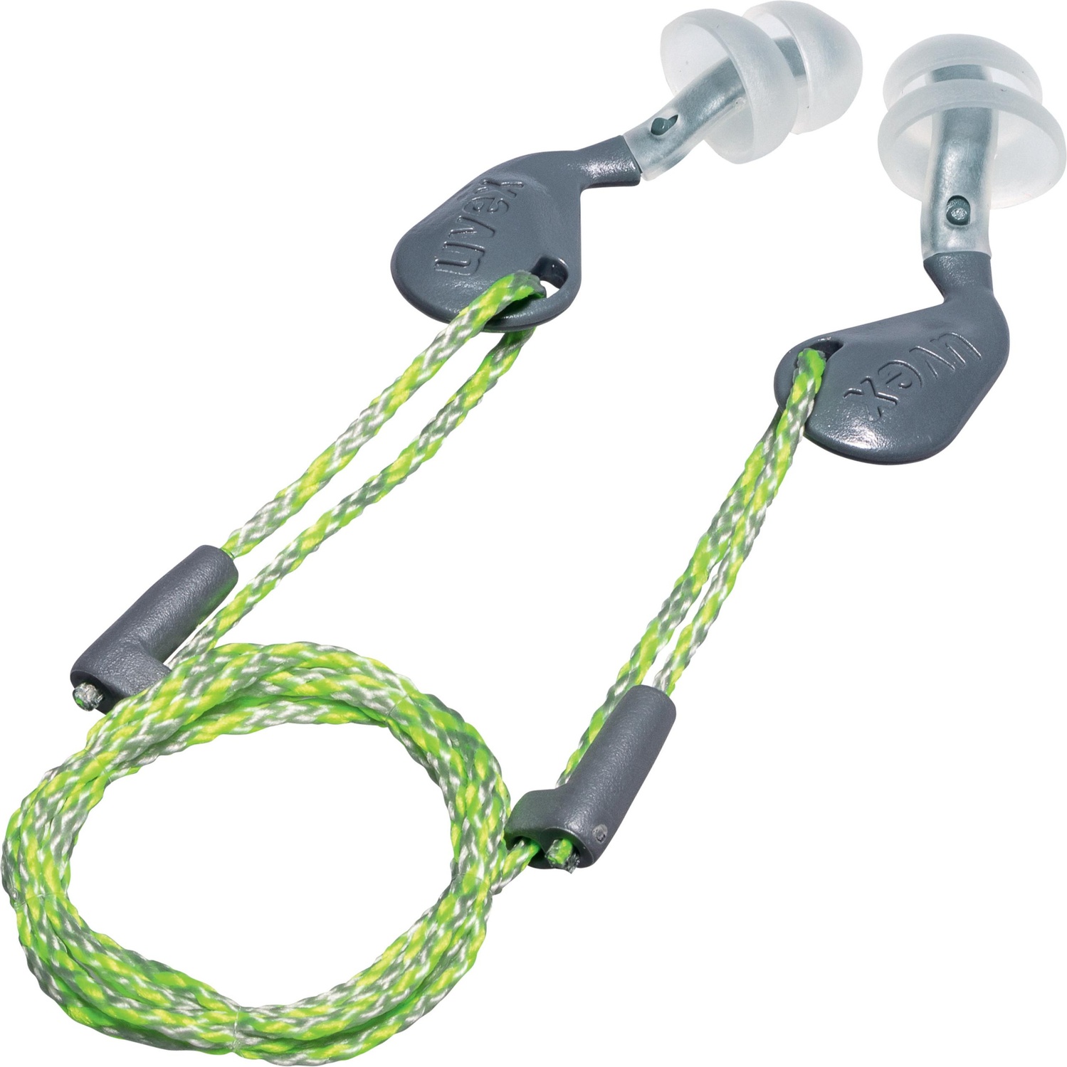 UvexGehrschutzstpselXact-Fit2124020GrauTransparentSnr26Db21241-L50Stck