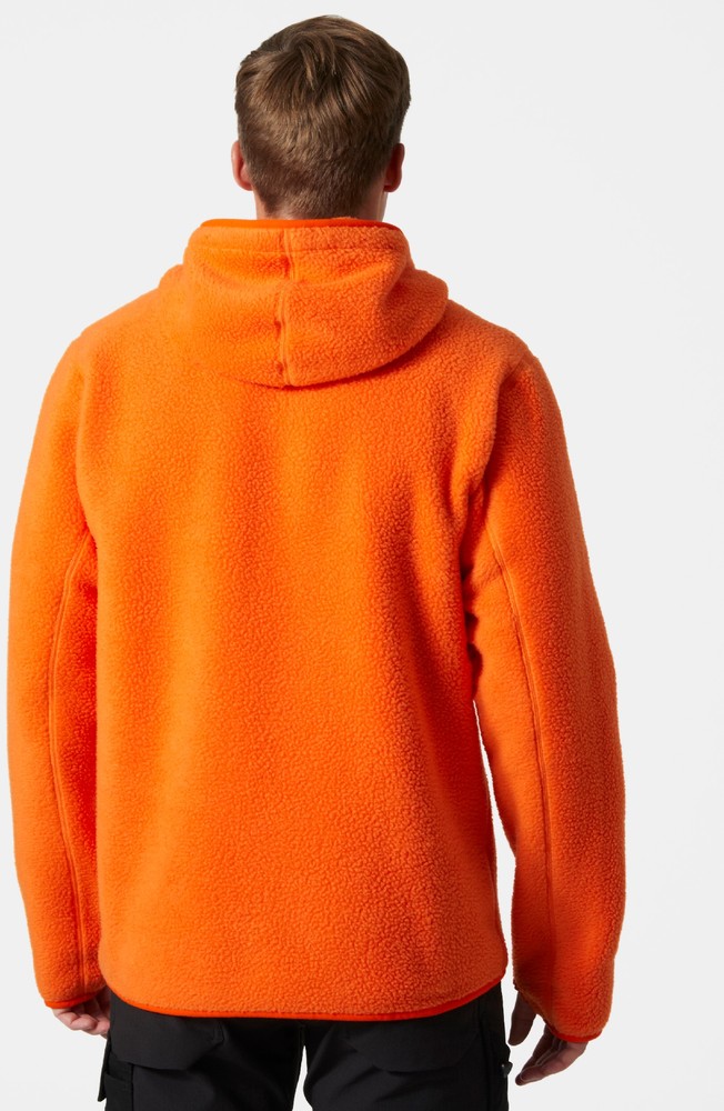 HellyHansenHoodieHeritagePileHoodieOrange-XS