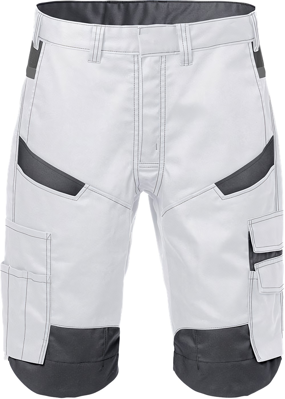 FristadsStretch-Shorts2562STFPWeiGrau-C44
