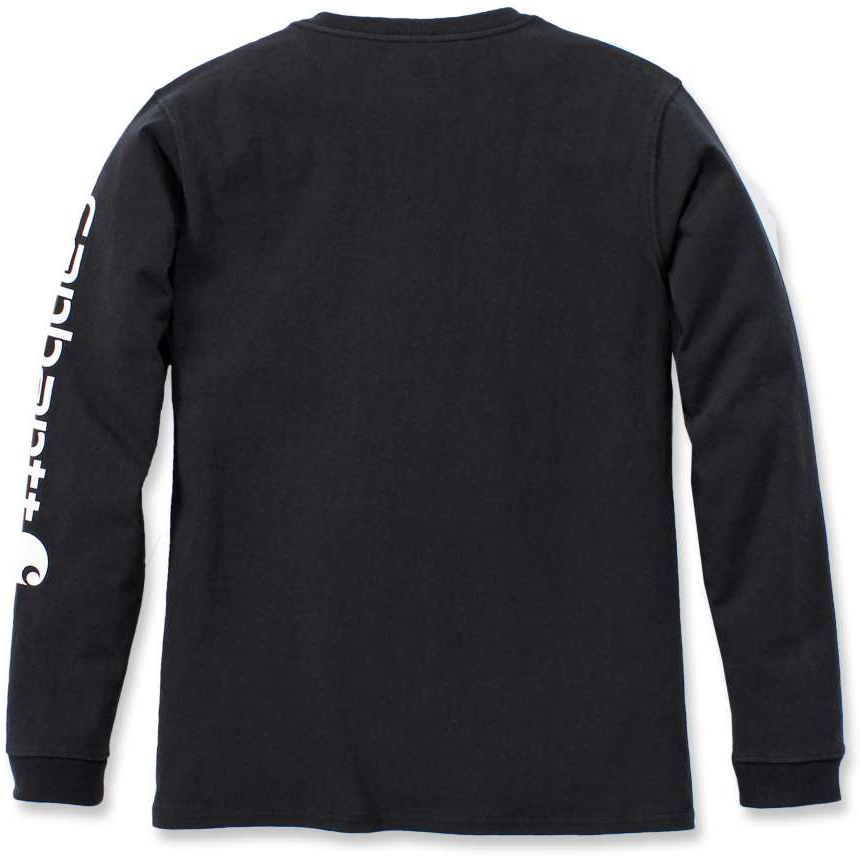 CarharttDamenT-ShirtWorkwearLogoLST-ShirtBlack