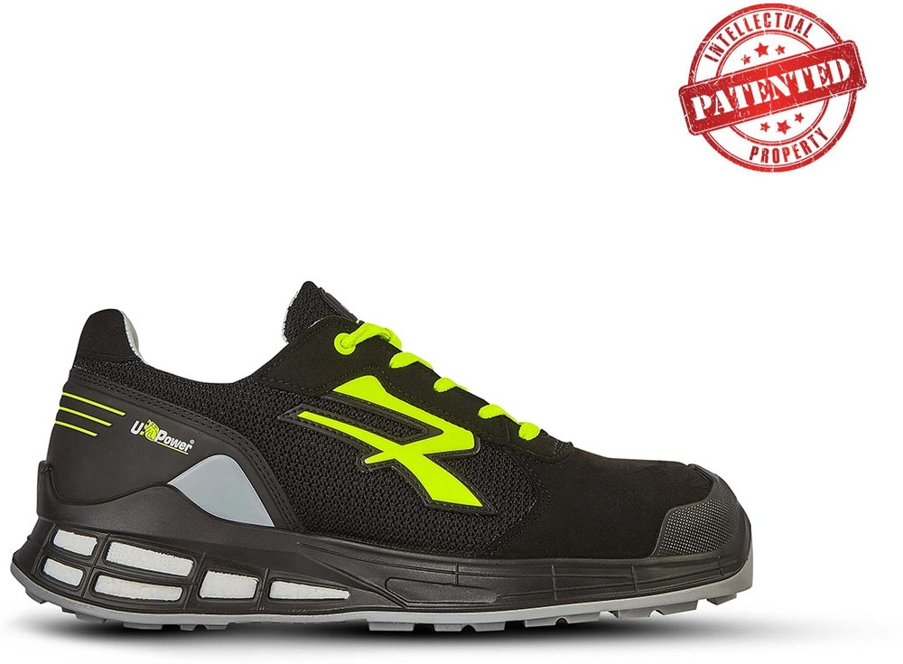 U-PowerSicherheitsschuheHalbschuheElvisEsdS1PSrcRN20026Schwarz-35
