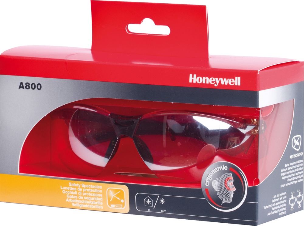 HoneywellAugenschutzSchutzbrille-BlisterverpackungPSS1030303A800SilberPSSGrau