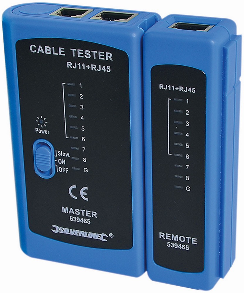 SilverlineElektriker-WerkzeugeNetzwerktesterRJ11RJ12uRJ45