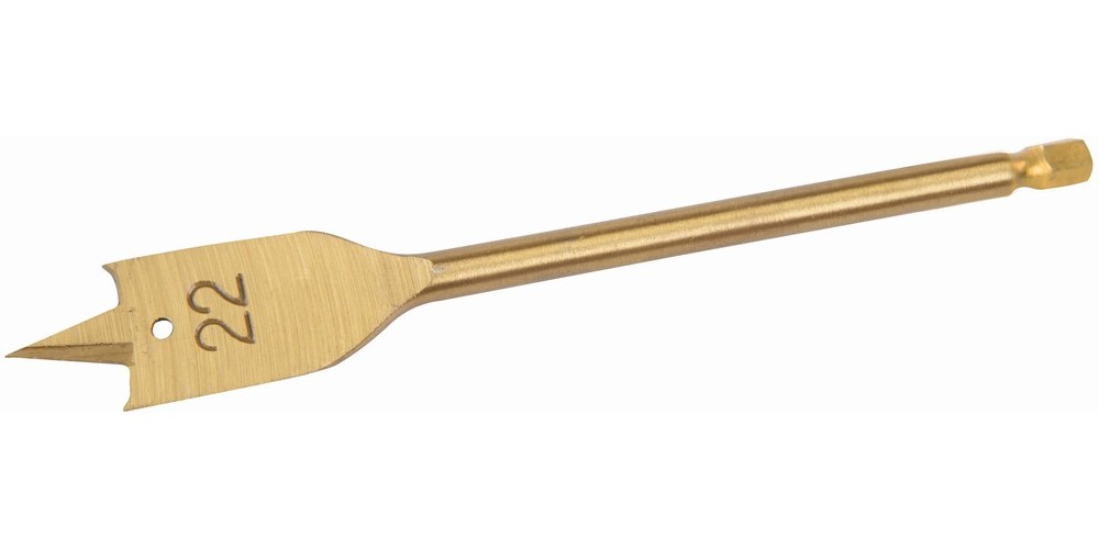 SilverlineBohrerTitanbeschichteterFlachfrsbohrer