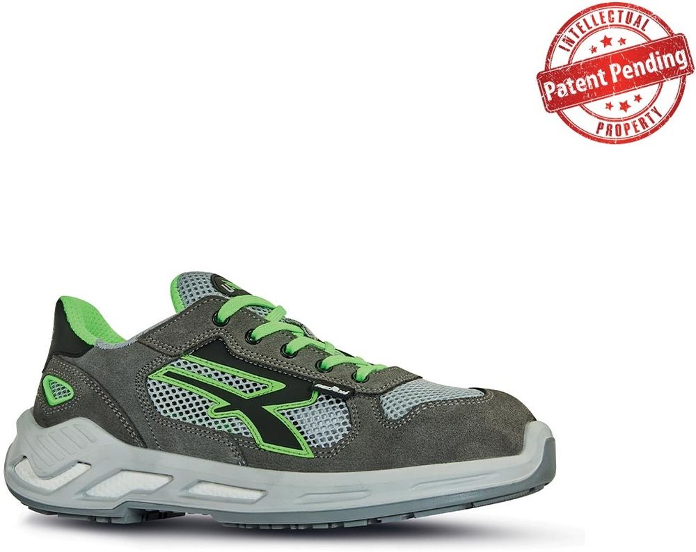 U-PowerSicherheitsschuheHalbschuheSpecterEsdS1PSrcRS20036Grau-35