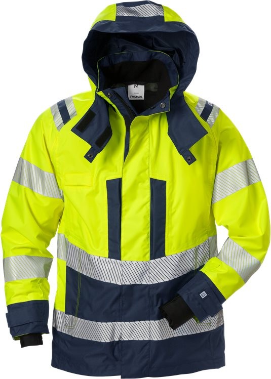 FristadsHighVisAirtechAuenjackeDamenKl34518GTTWarnschutz-GelbMarine