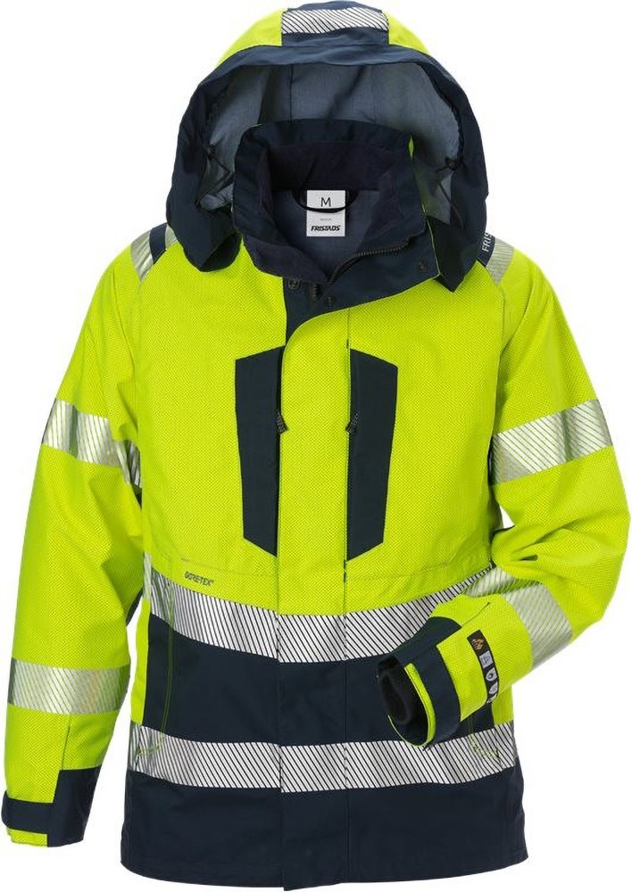 FristadsFlamestatHighVisGORE-TEXPYRADDamenjackeKl34195GXEWarnschutz-GelbMarine