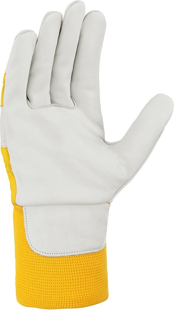 teXXorRindvollleder-WinterbauhandschuheHimalayaIi12Stck1121LederNaturDrellGelb-8
