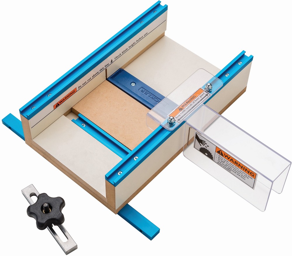RocklerFrszubehrKreissge-SchiebeanschlagfrkleineWerkstcke305x394x89mm12x1512x312Zoll