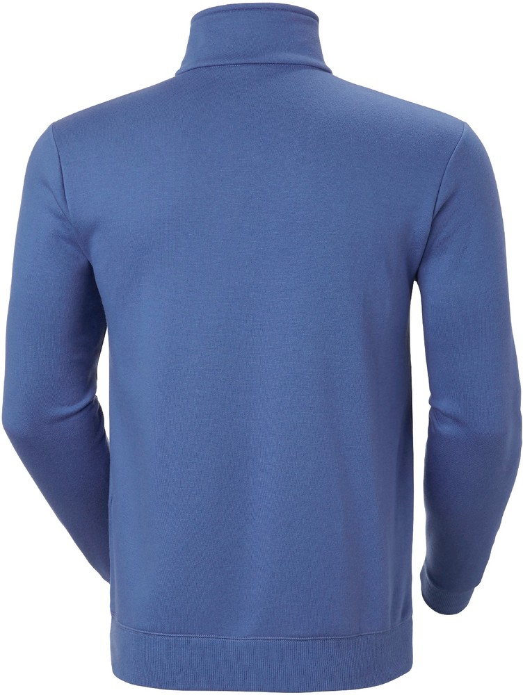 HellyHansenClassicHalfZipSweatshirtStoneBlue-XS
