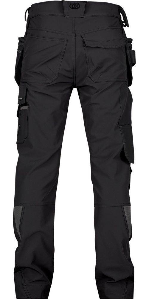 DassyStretch-ArbeitshosemitHolstertaschenundKniepolstertaschenMatrixPACOSPA30Schwarz-42