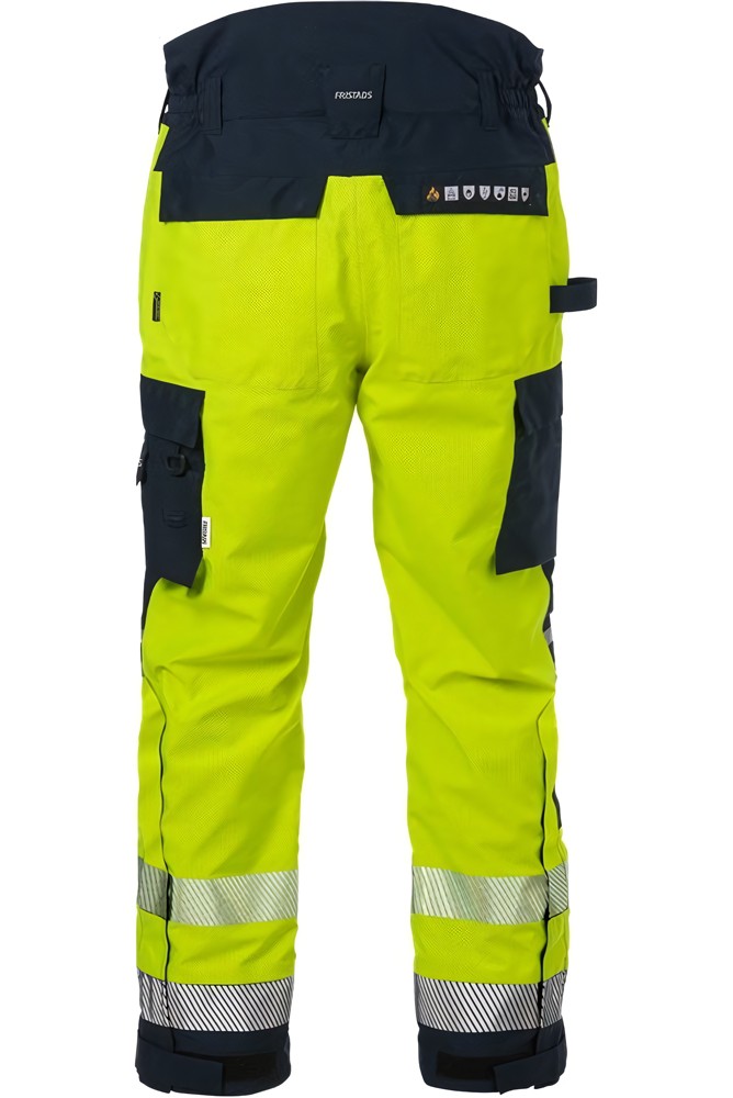 FristadsFlamestatHighVisGORE-TEXPYRADHoseKl22095GXEWarnschutz-GelbMarine