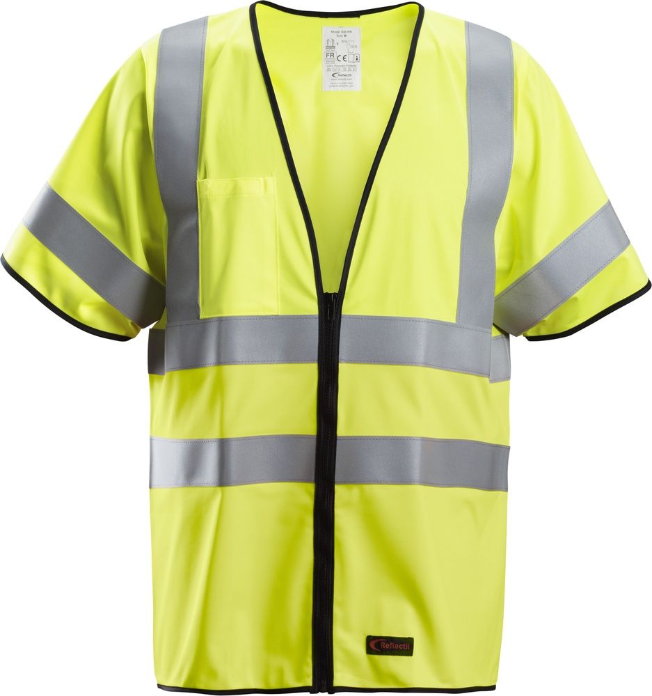 SnickersWorkwearProtecWorkHigh-VisWesteKl34361High-VisGelb-S