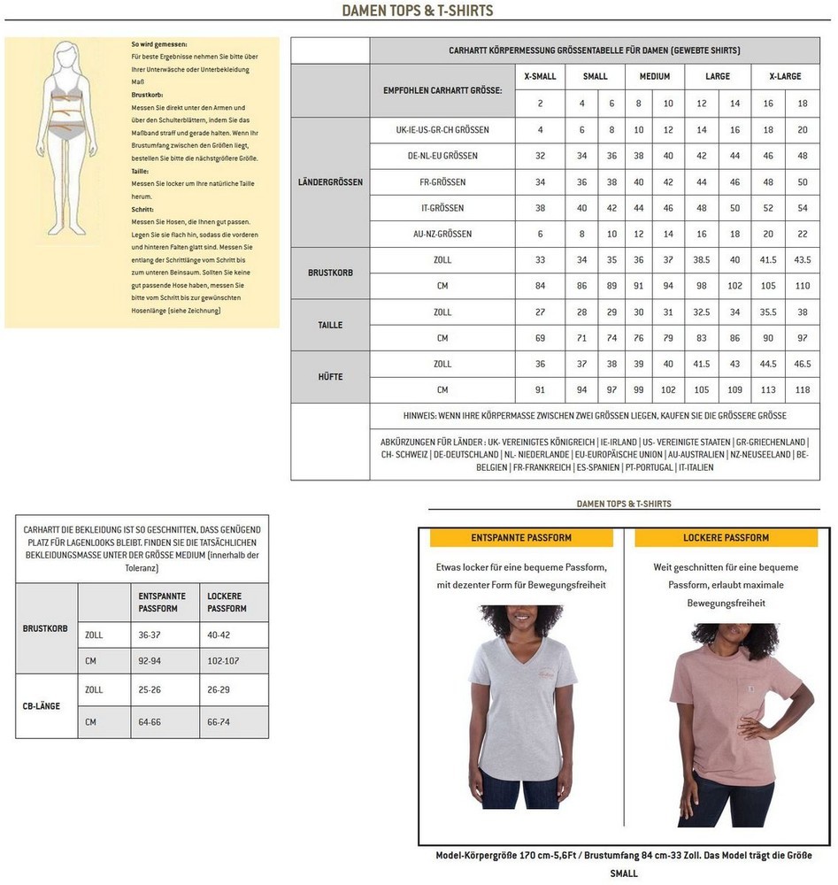 CarharttDamenWorkwPocketSST-ShirtShadedSpruce