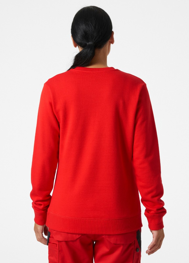 HellyHansenDamenClassicSweatshirtAlertRed-XS