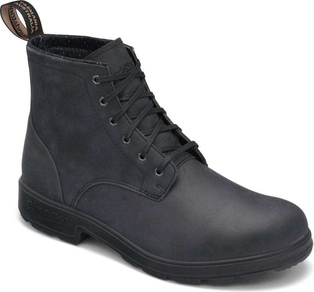 BlundstoneStiefelBoots1931RusticBlackLeatherLace-Up