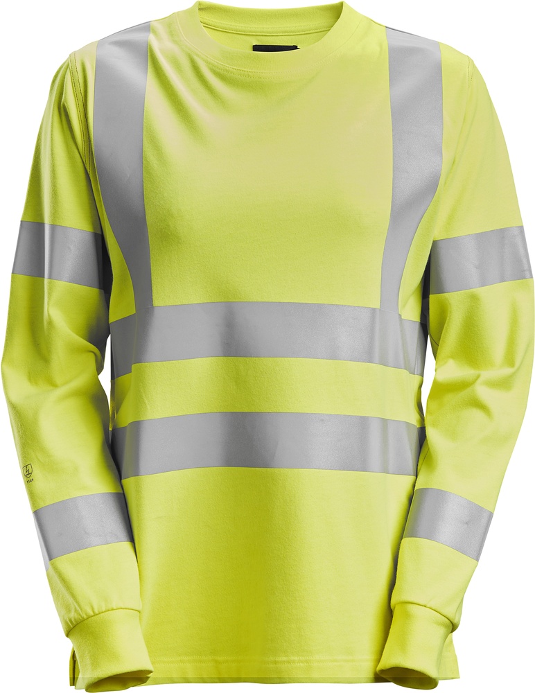 SnickersWorkwearProtecWorkHigh-VisShirtmitlangenrmelnKl32476High-VisGelb-XS