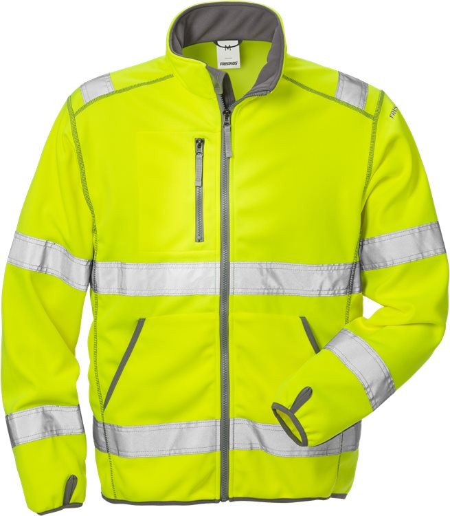 FristadsWarnschutz-JackeHighVisSoftshell-JackeKl34840SSLWarnschutz-Gelb